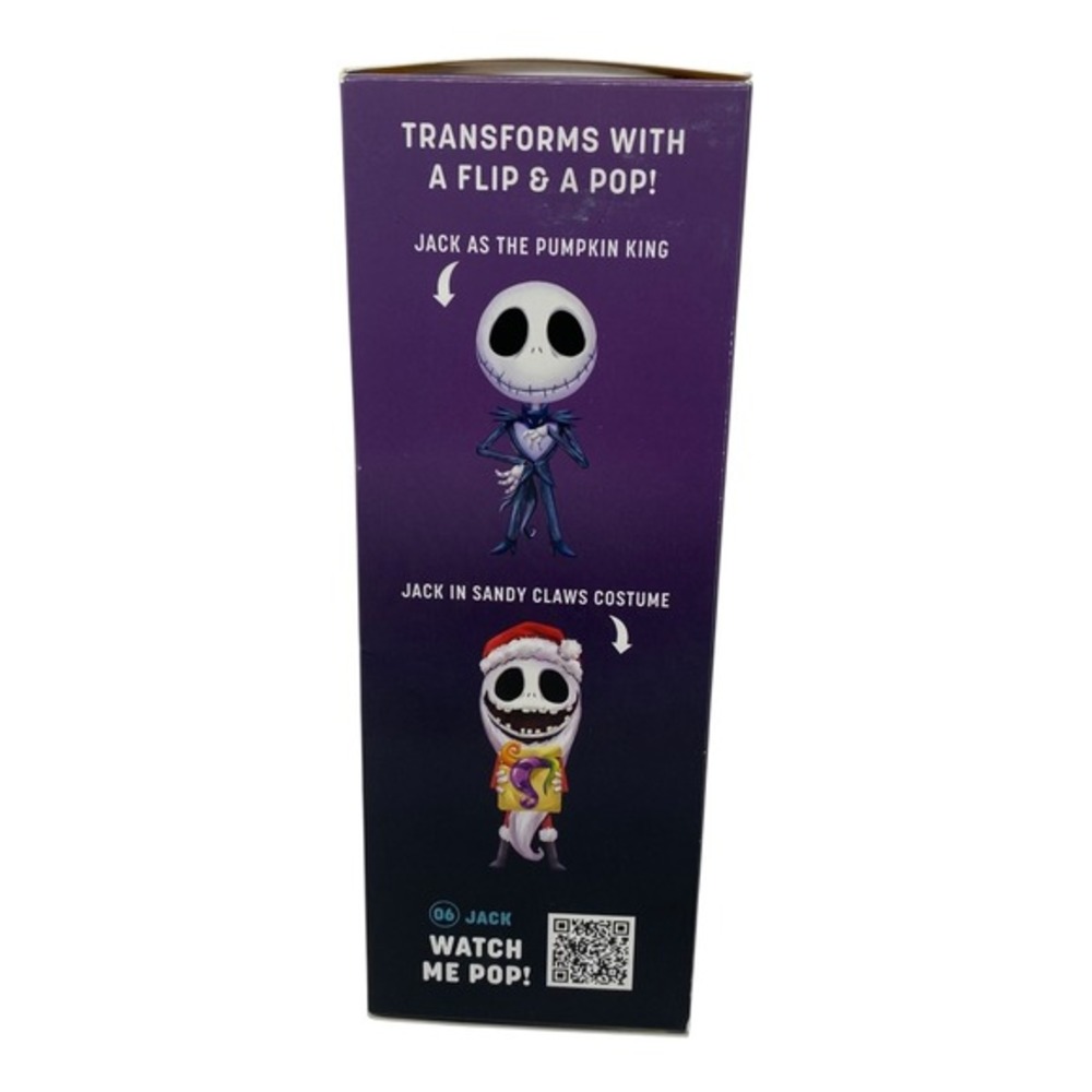 Disney Nightmare Before Christmas Jack Skellington Flip Pop Up Character & Book - Picture 2 of 5